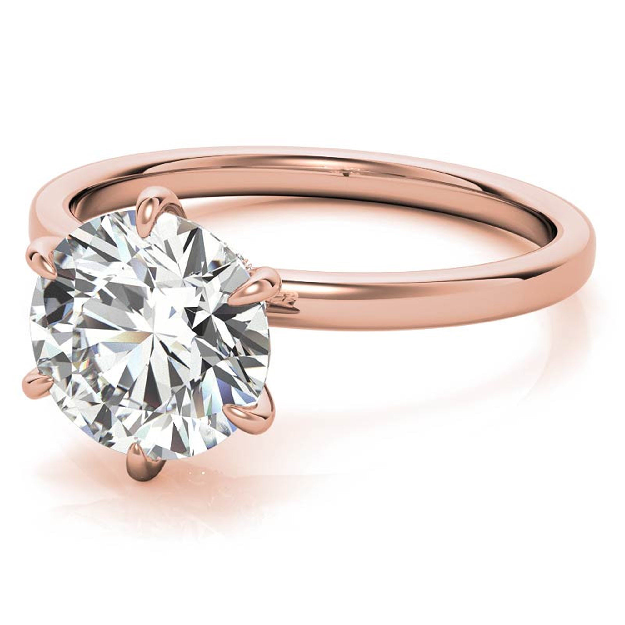 Timeless Round Cut Solitaire Ring