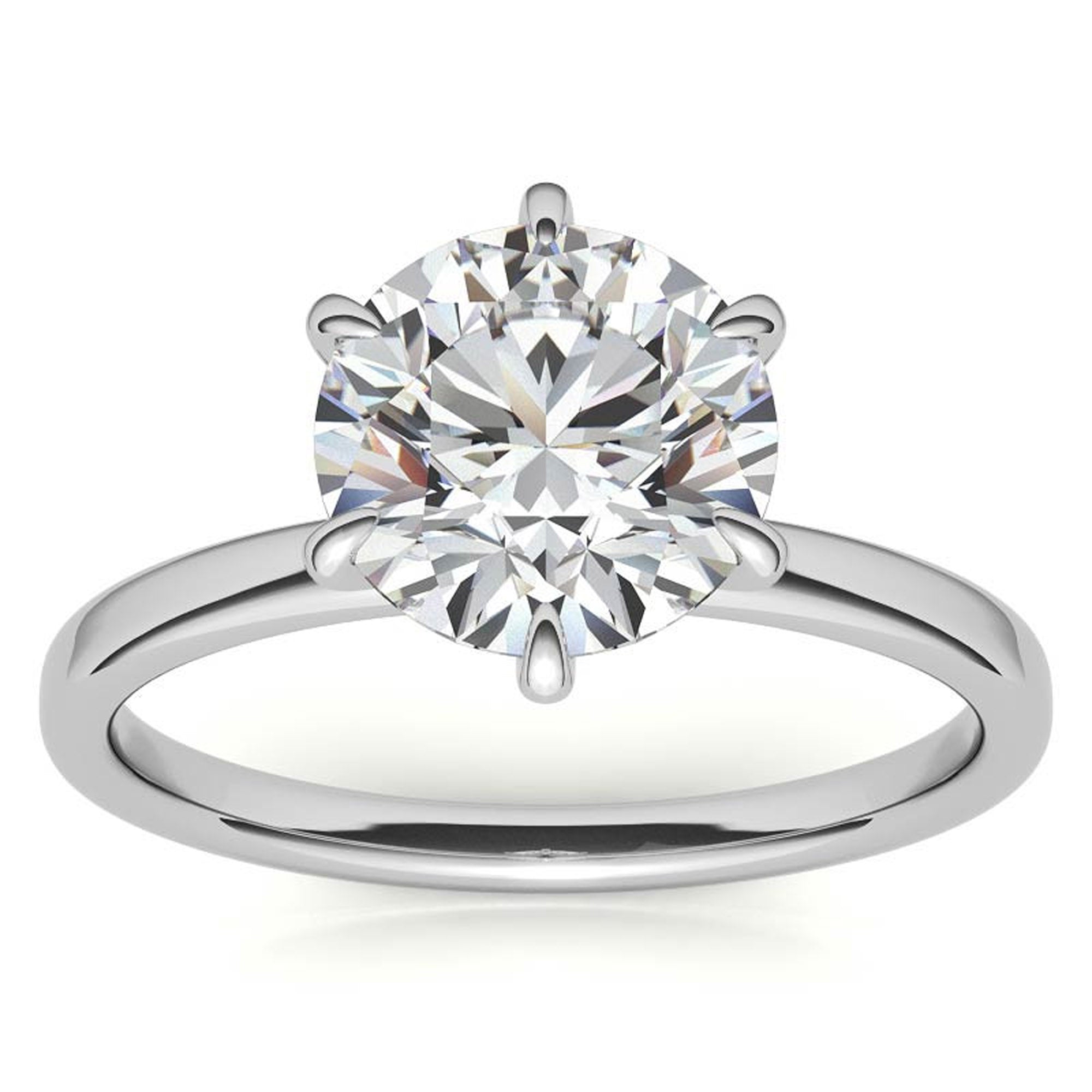 Timeless Round Cut Solitaire Ring