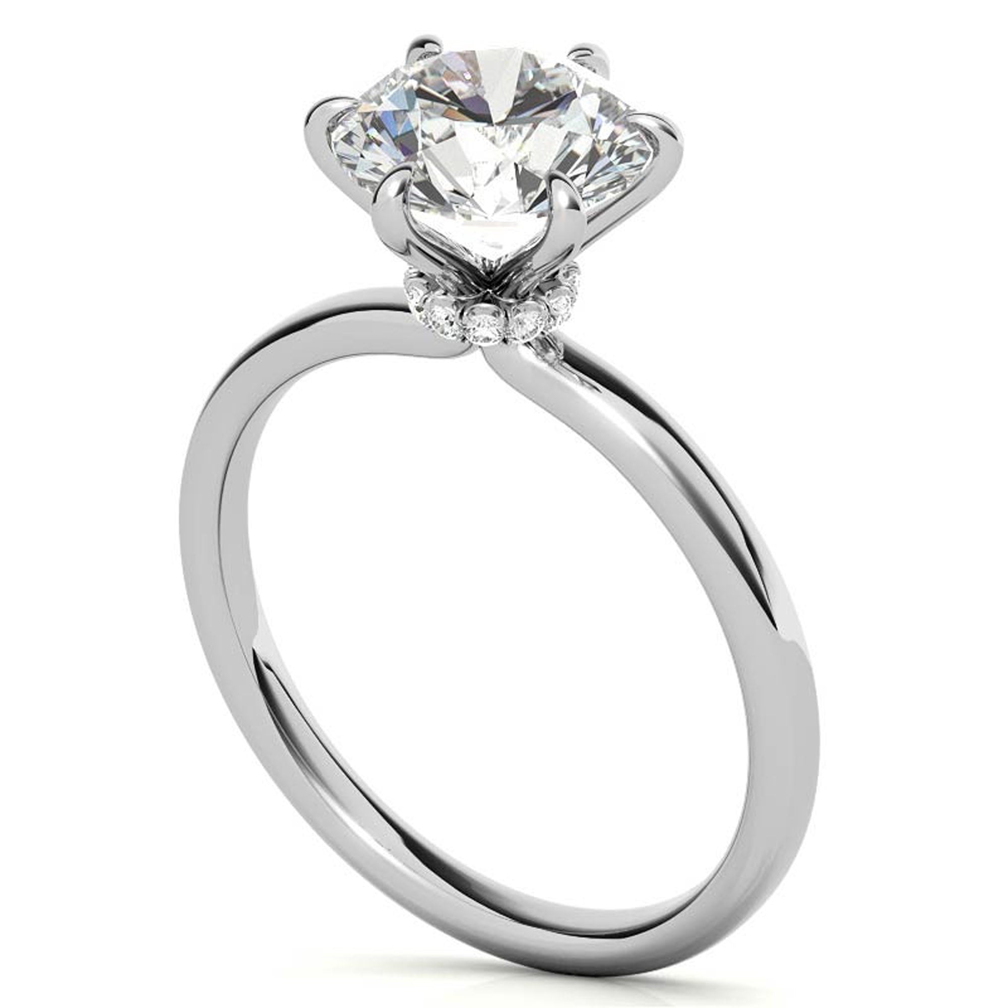 Timeless Round Cut Solitaire Ring