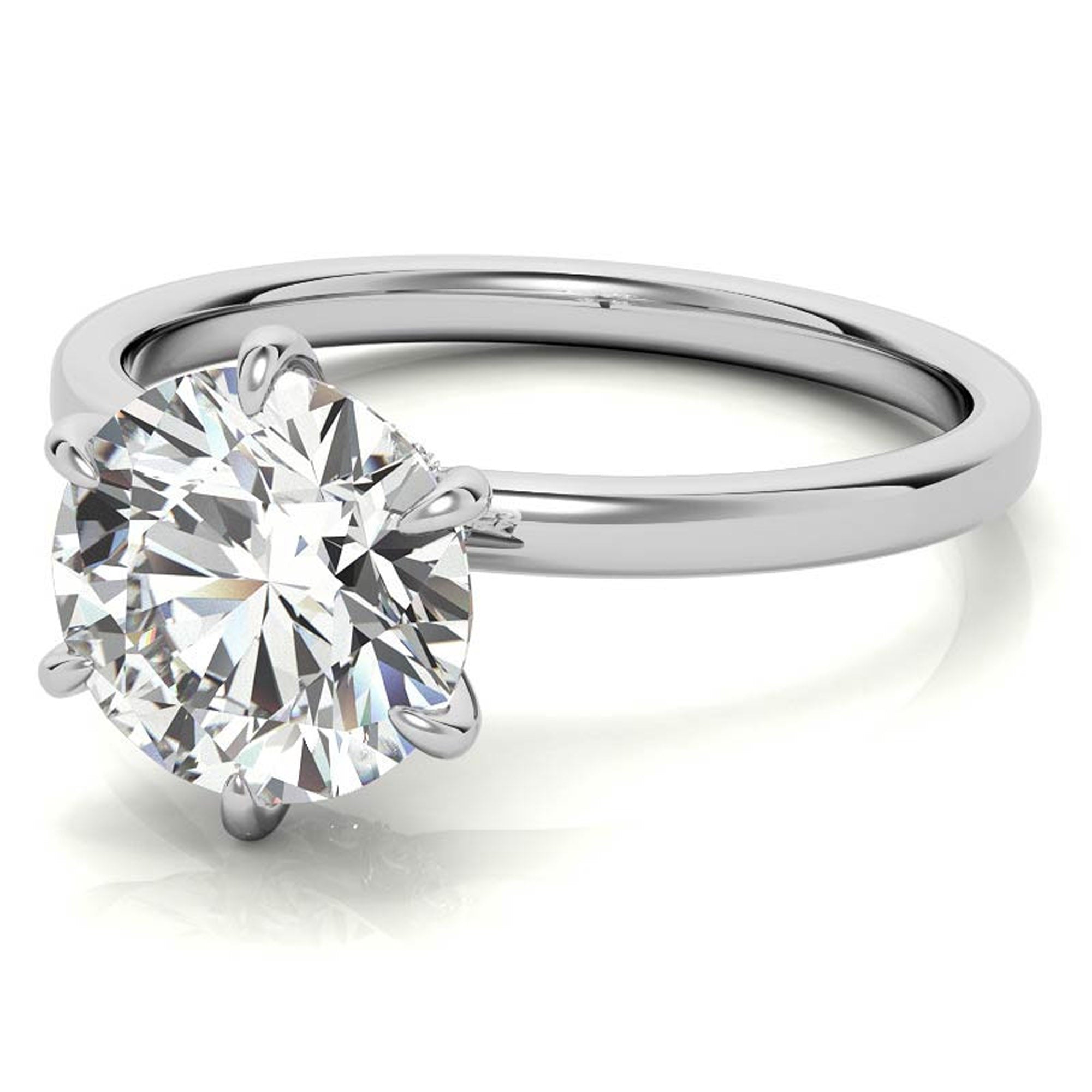 Timeless Round Cut Solitaire Ring