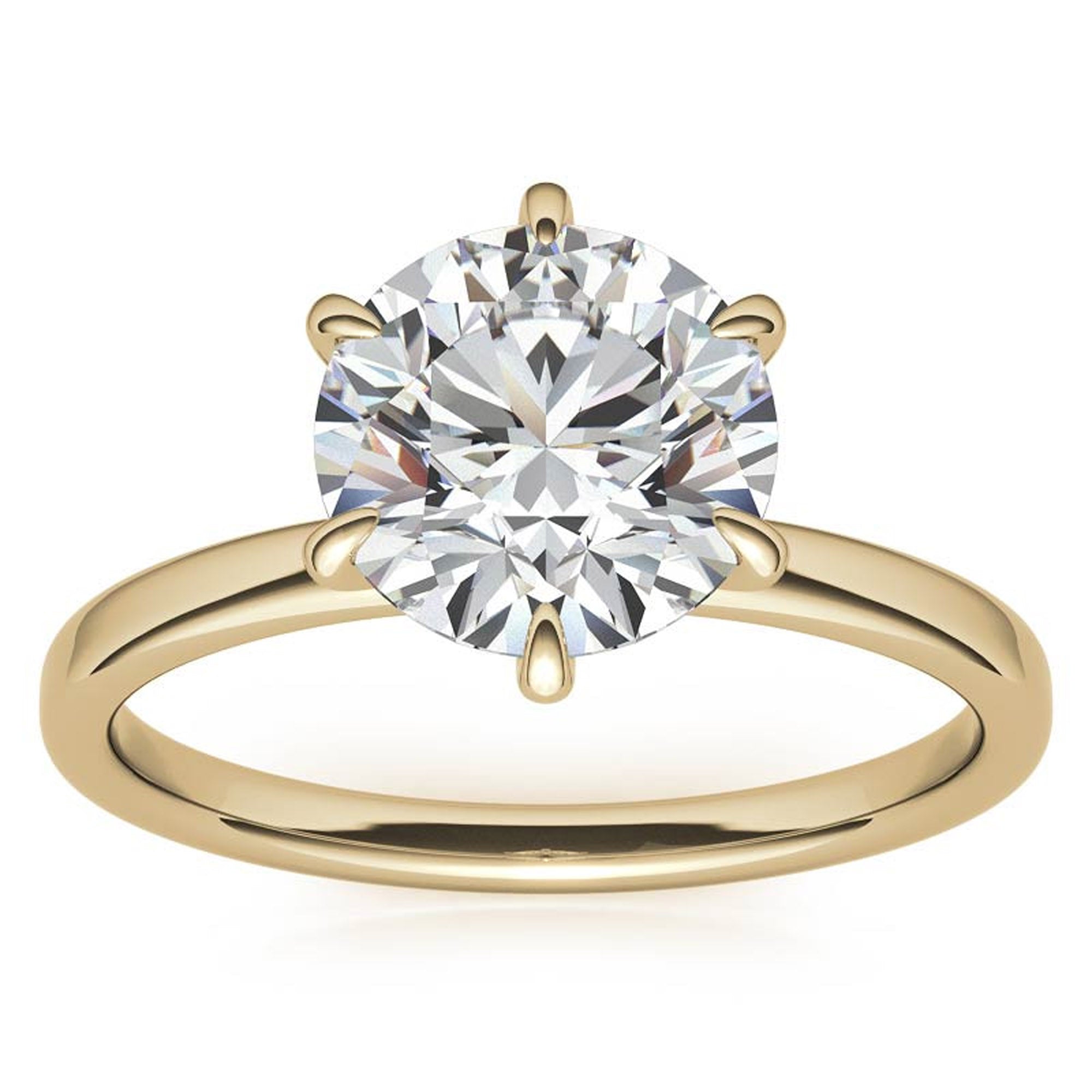 Timeless Round Cut Solitaire Ring