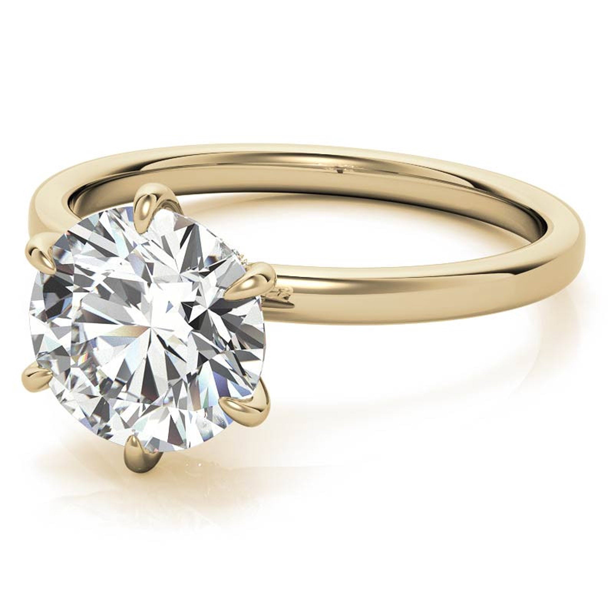 Timeless Round Cut Solitaire Ring