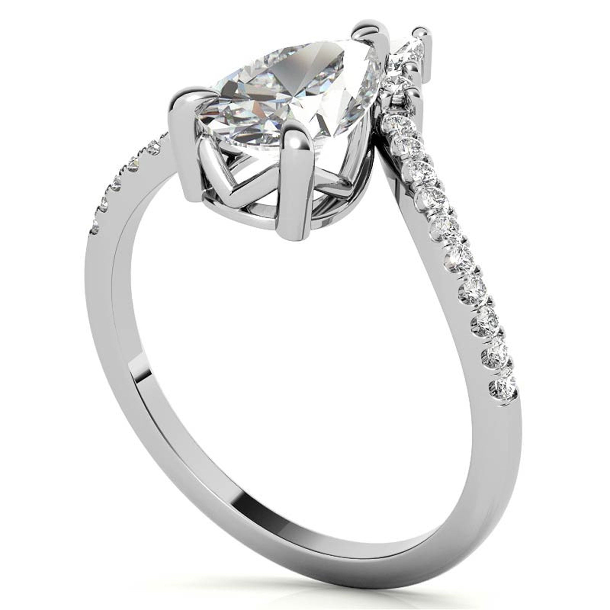 Silver Firework Ring