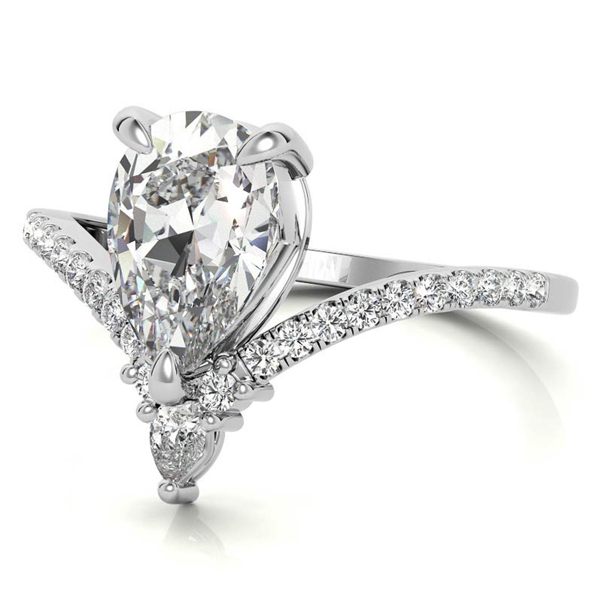 Silver Firework Ring