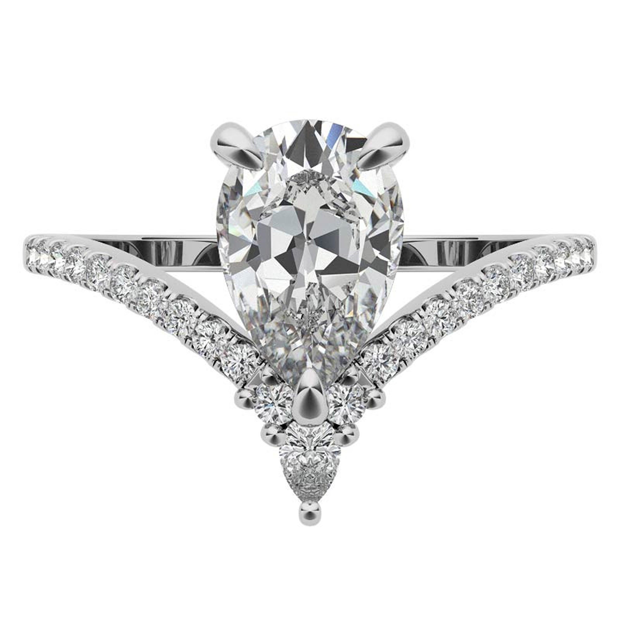 Silver Firework Ring