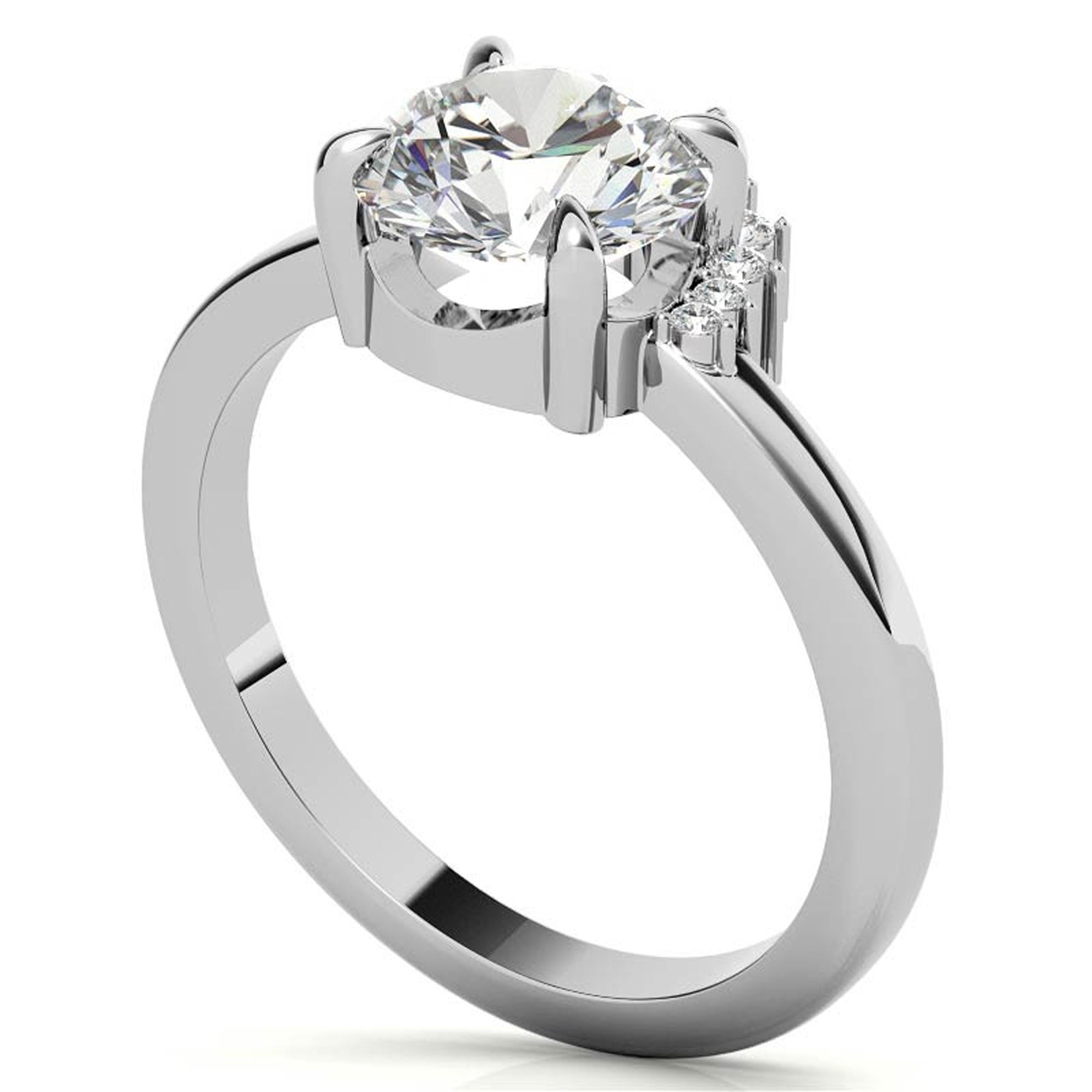 Elegant Crown Design Promise Ring for Women