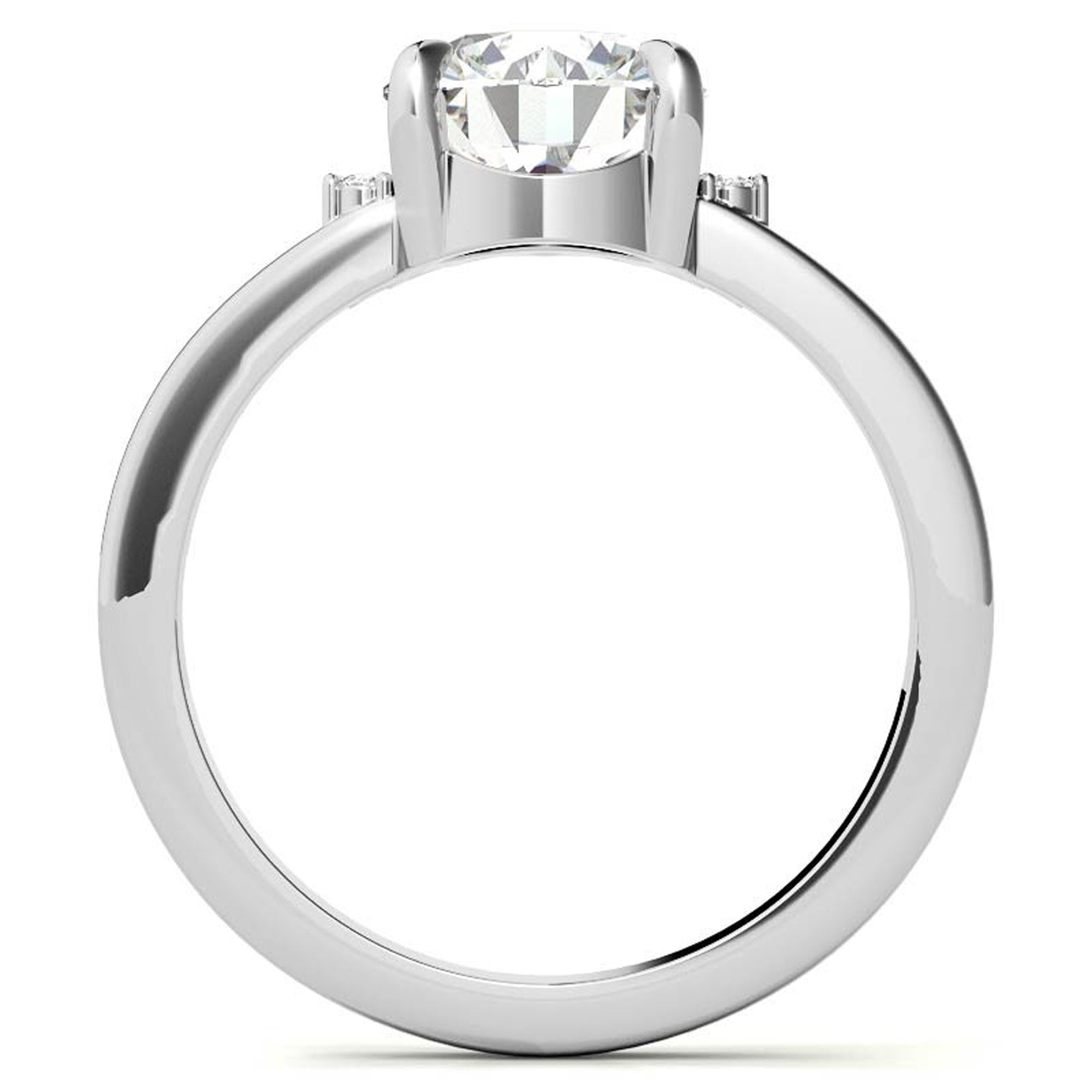 Elegant Crown Design Promise Ring for Women