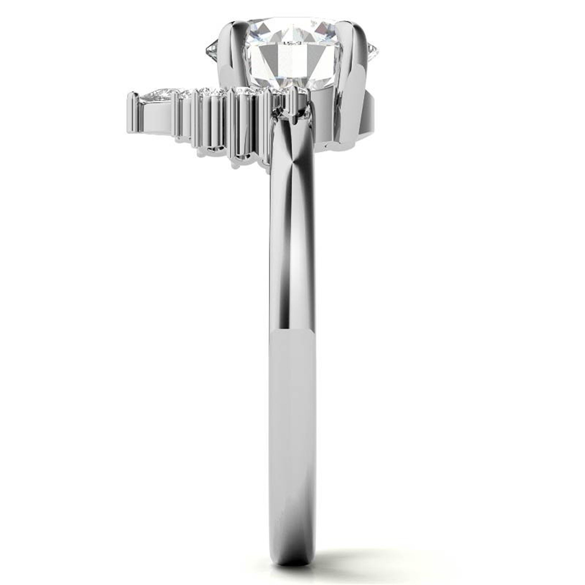 Elegant Crown Design Promise Ring for Women