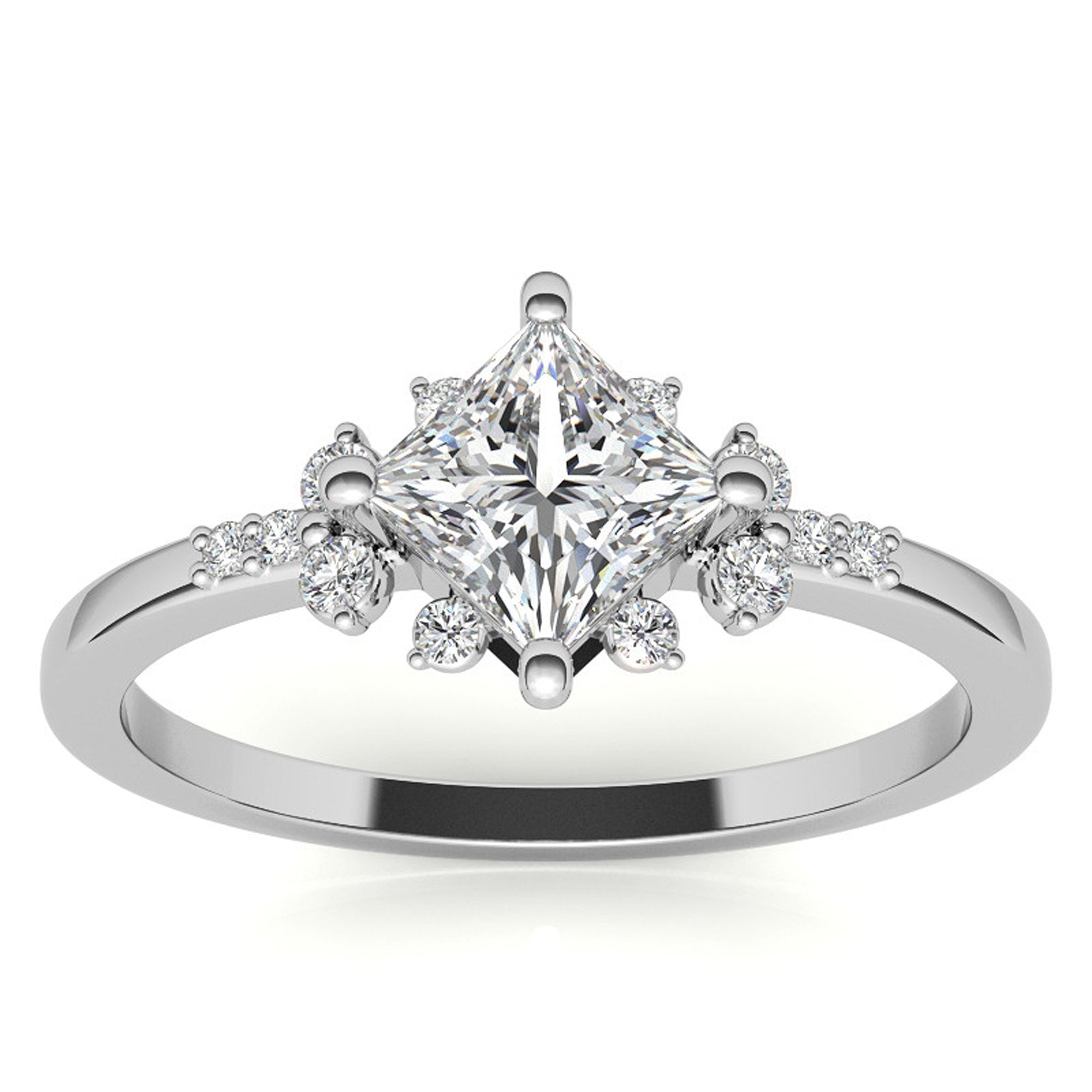 Luxury Solitaire Ring for Her
