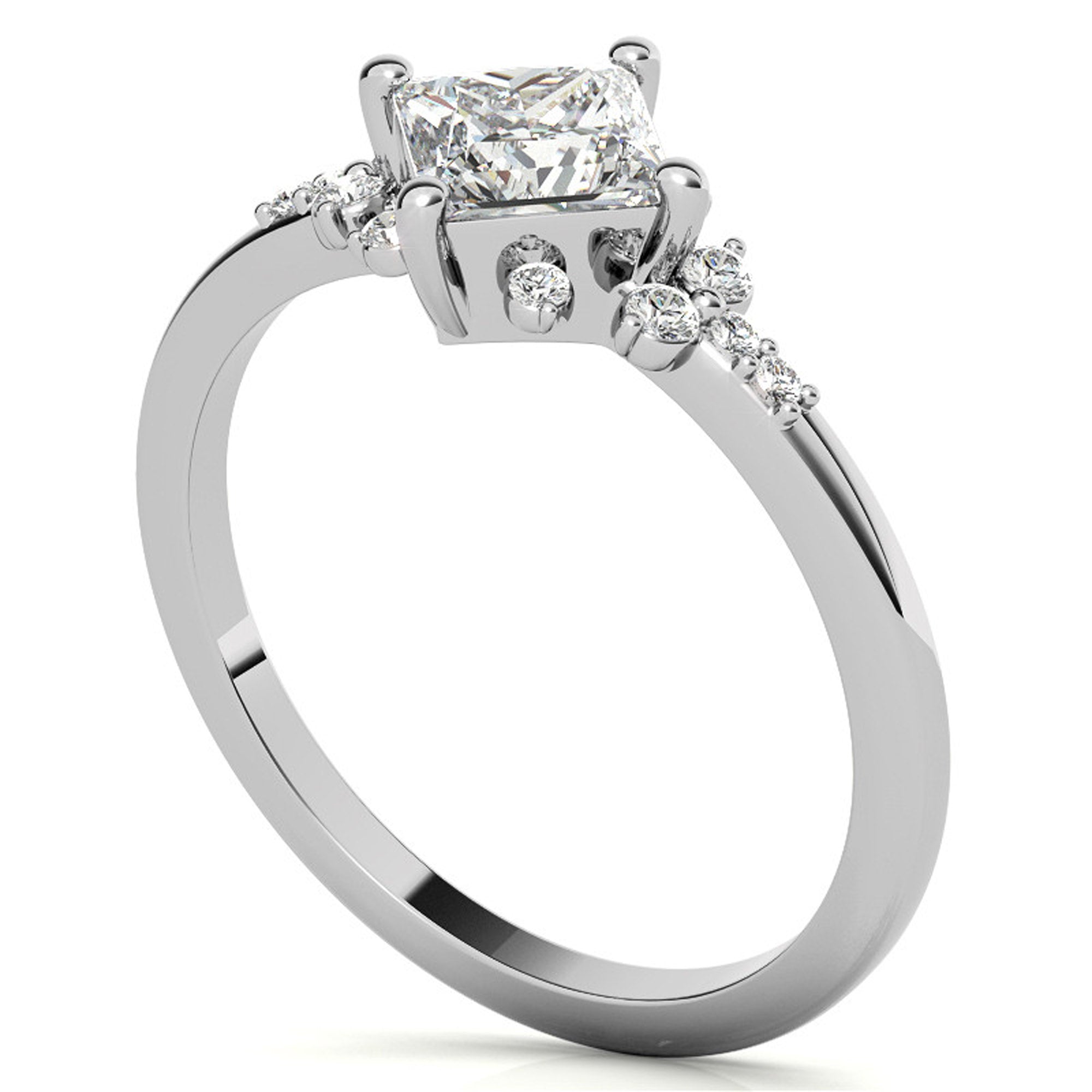 Luxury Solitaire Ring for Her