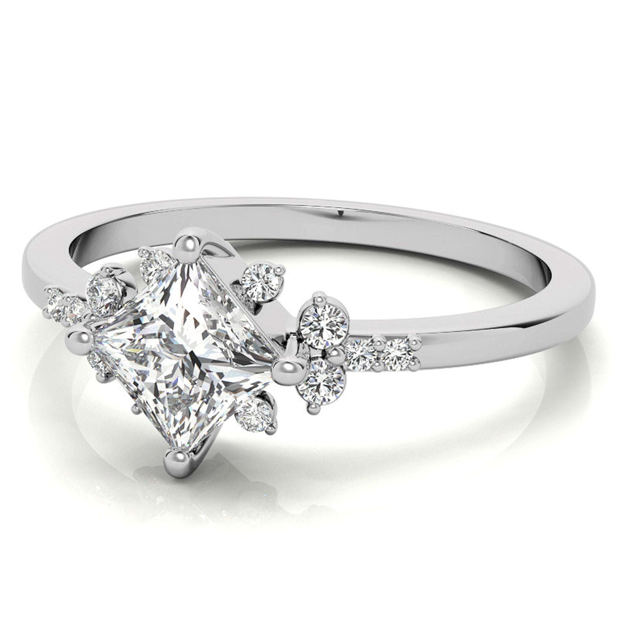 Luxury Solitaire Ring for Her