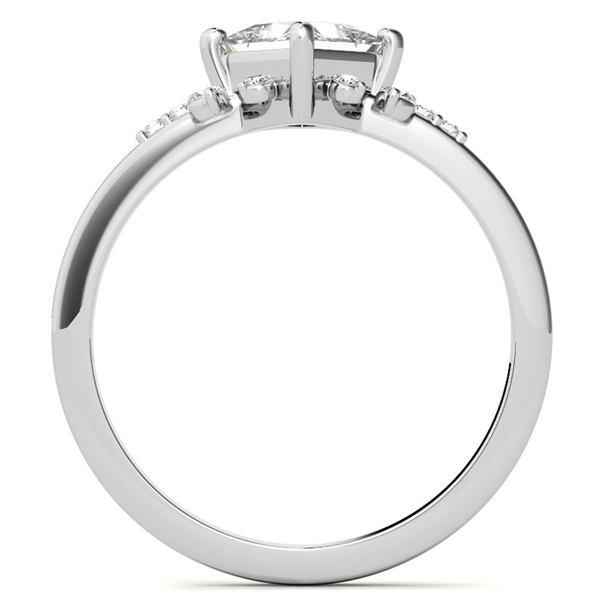 Luxury Solitaire Ring for Her