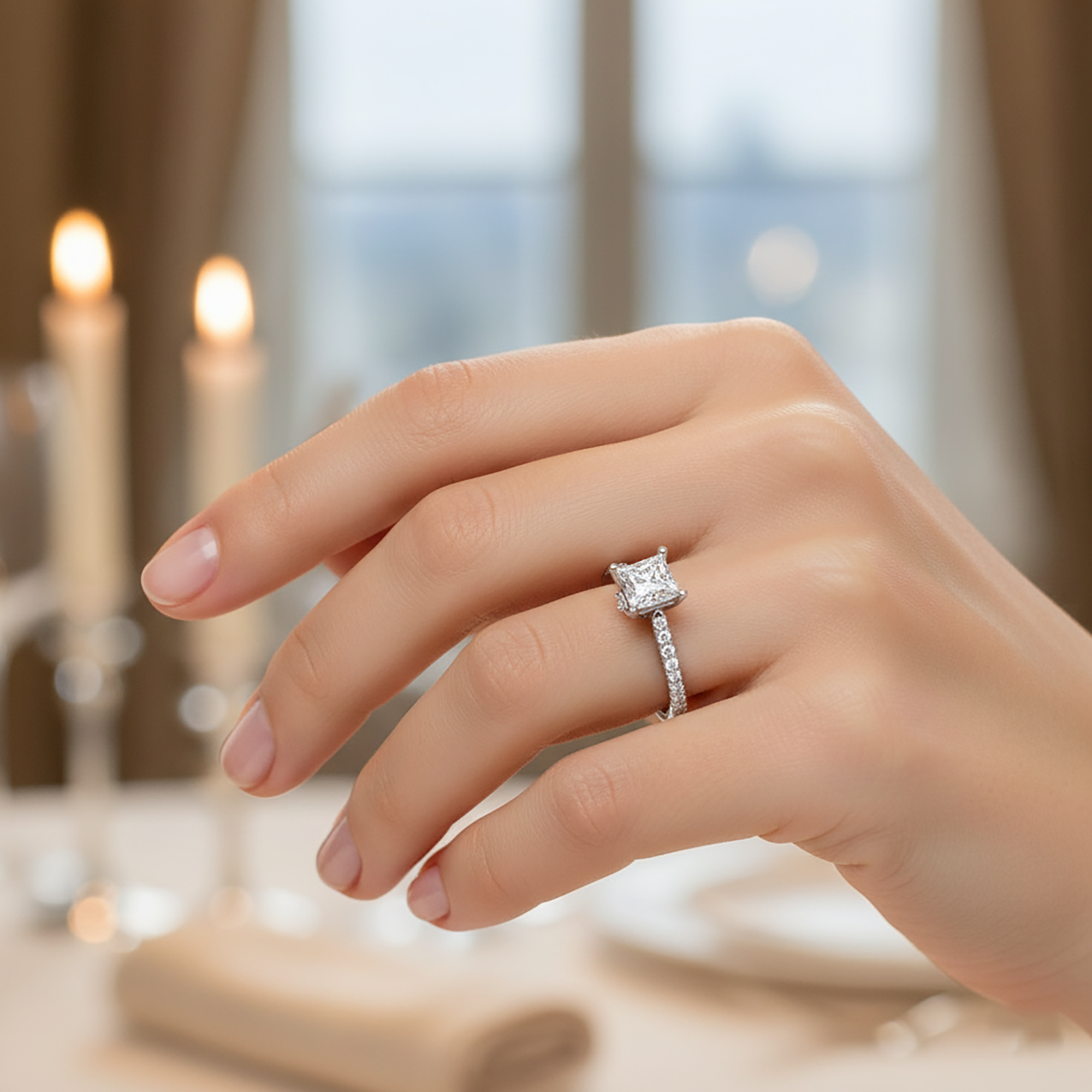 Solitaire Ring for Women