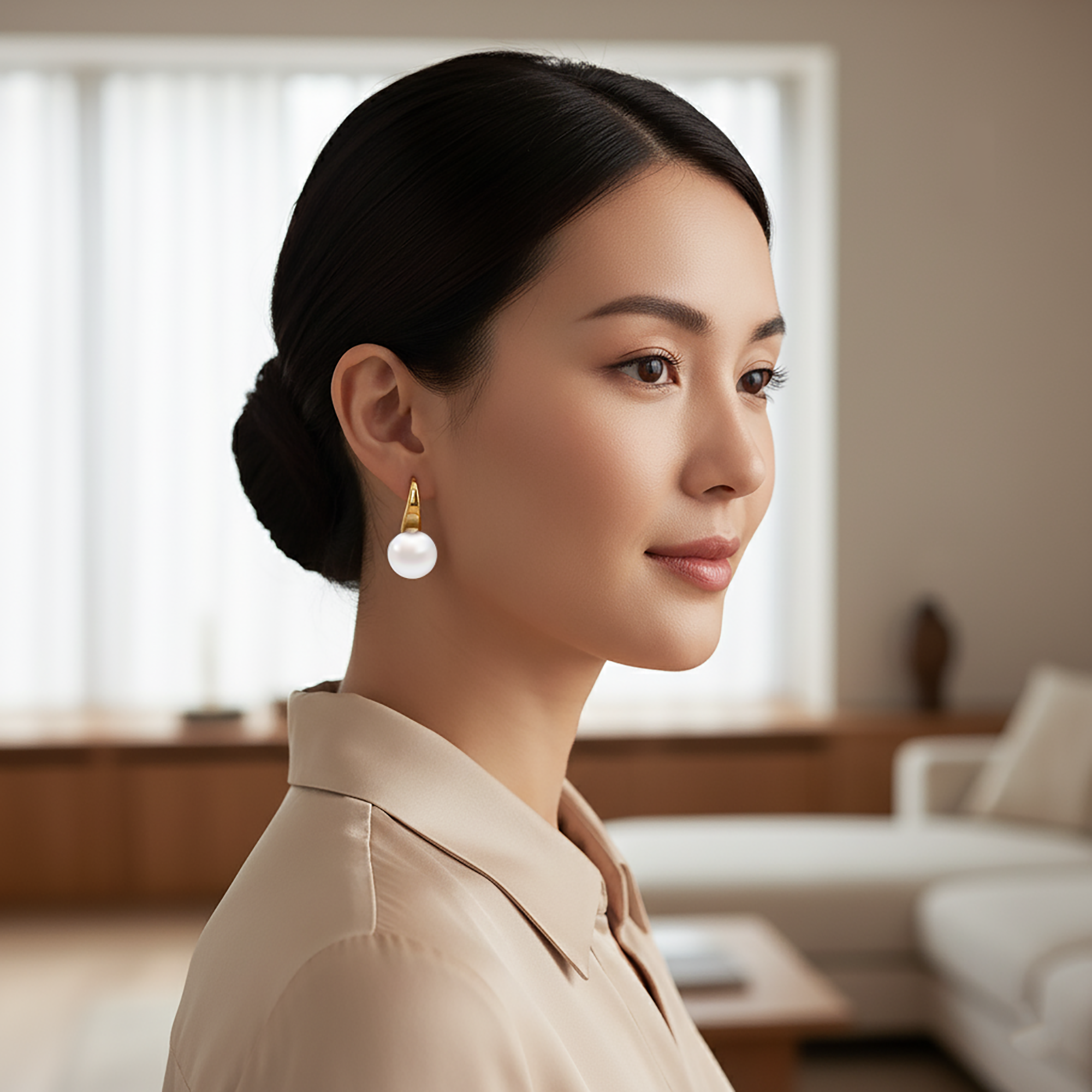 Timeless Pearl Drop Earrings
