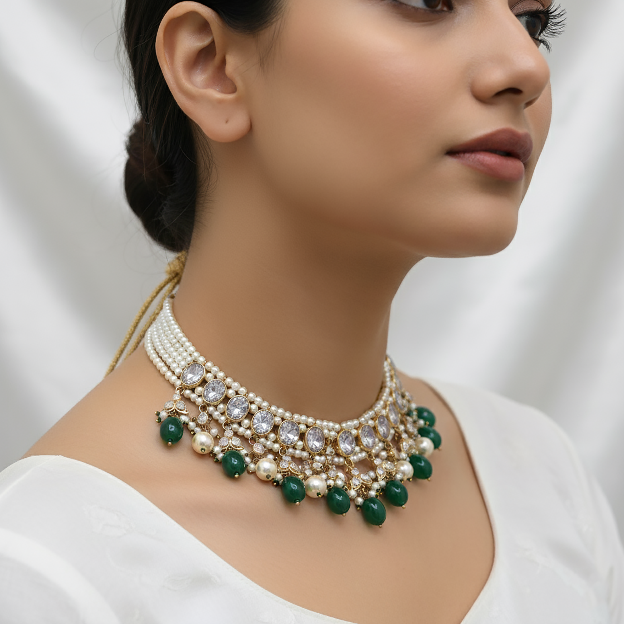 Luxury Kundan Choker Necklace