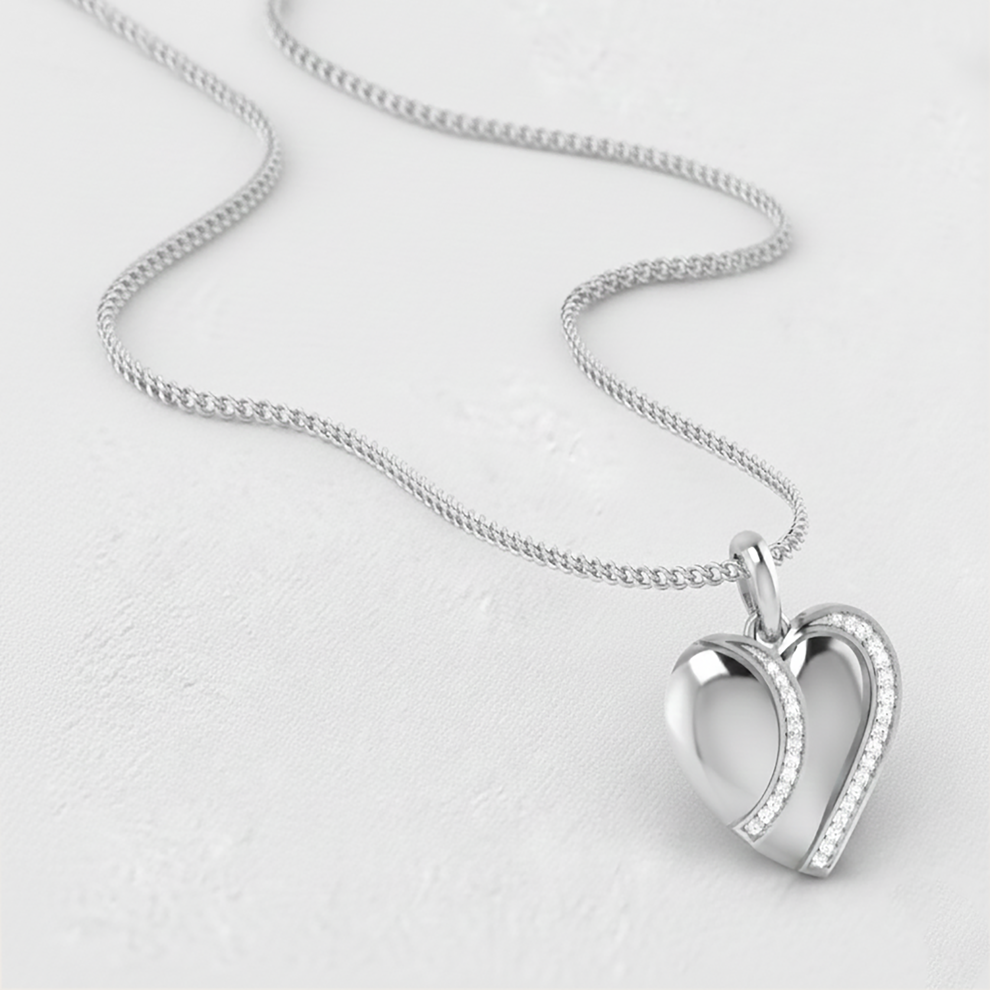Diamond Heart Pendant
