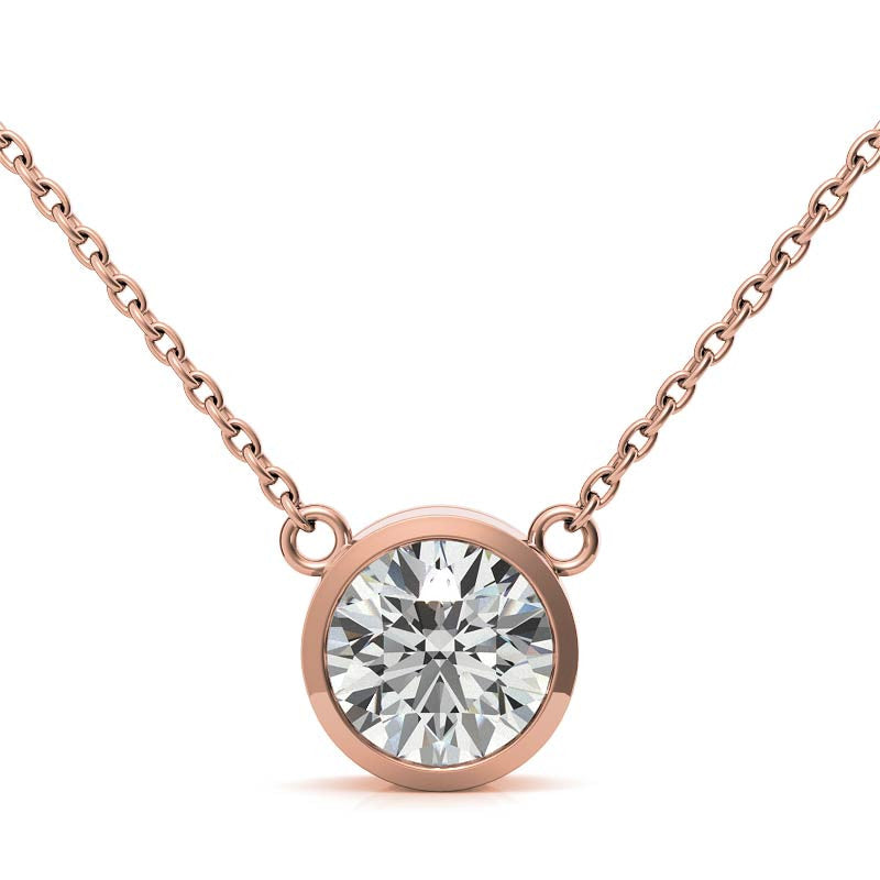 Luxury Bezel Pendant for Women