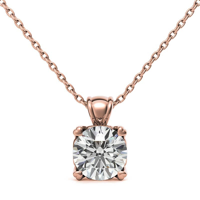 Elegant Rose Gold Plated Pendant