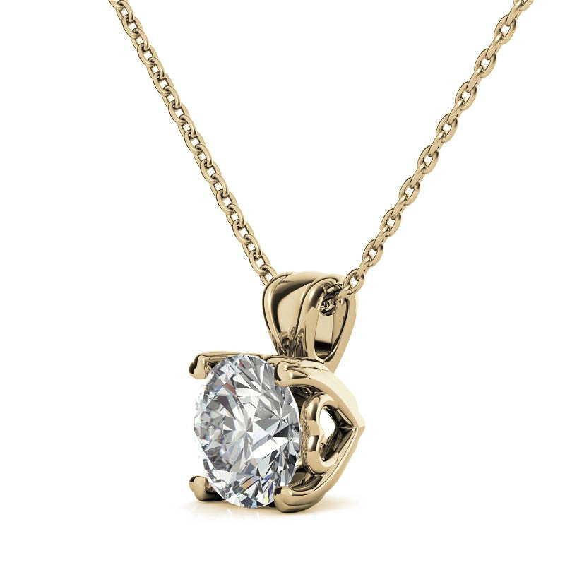 Elegant Yellow Gold Plated Pendant