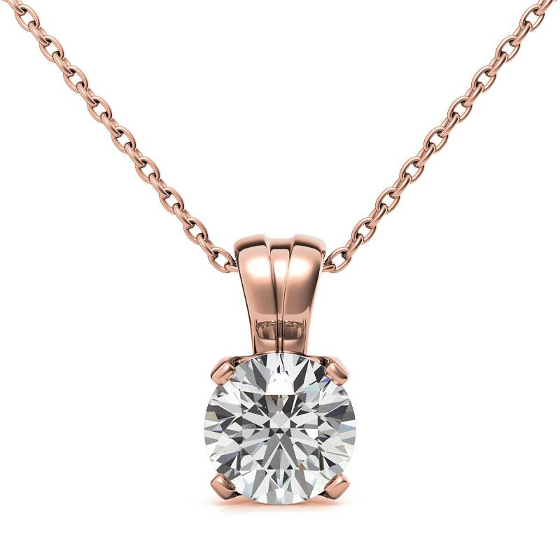 Dainty Rose Gold Plated Pendant