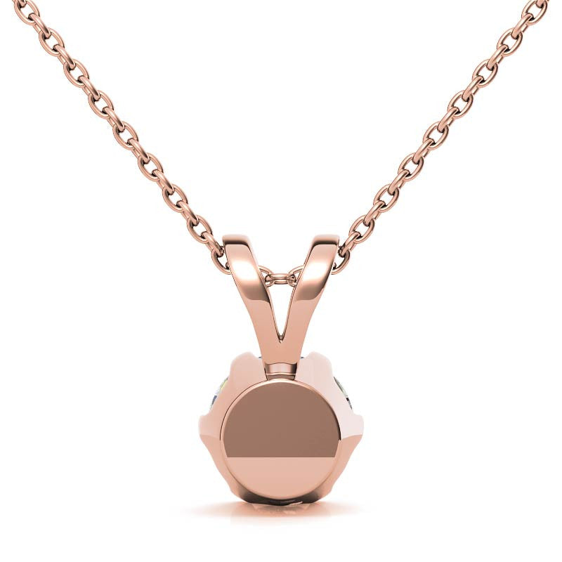 Perfect Sterling Silver Rose Gold Pendant