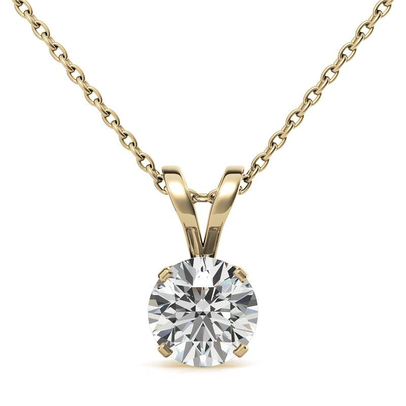 Yellow Gold Plated Sterling Silver Pendant