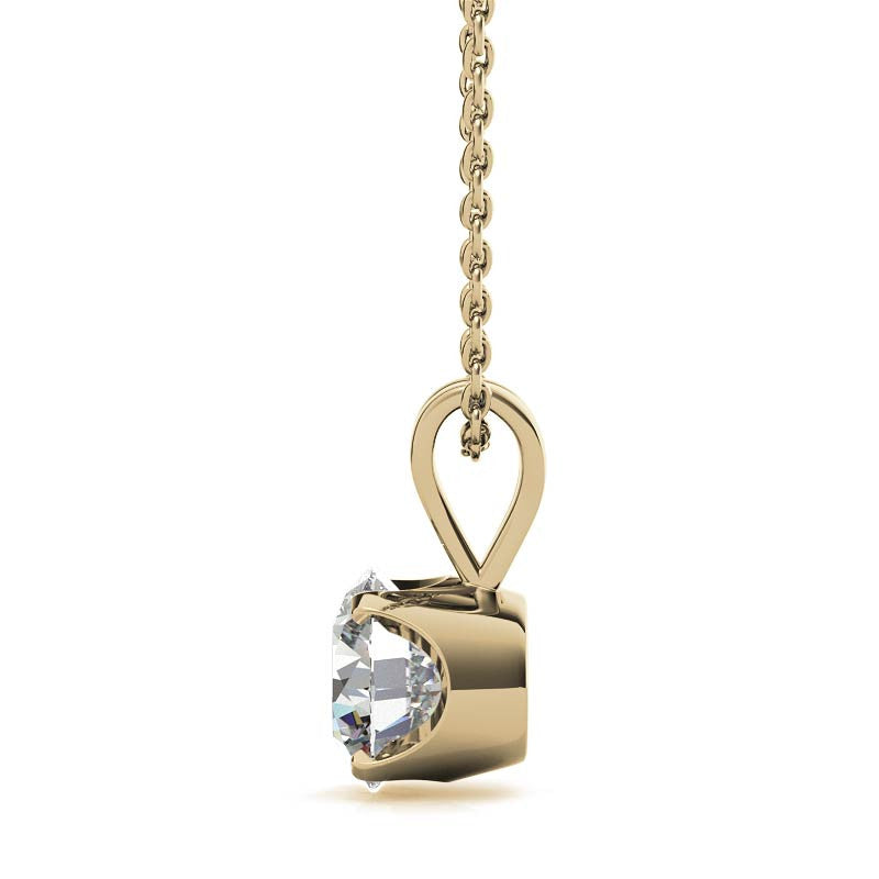 Yellow Gold Plated Sterling Silver Pendant