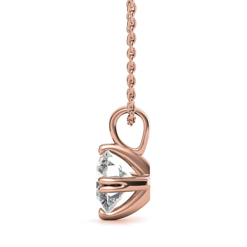 Glamorous Rose Gold Plated Pendant for Women's