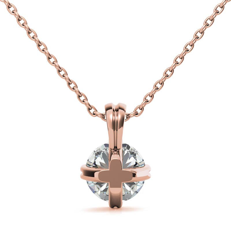 Glamorous Rose Gold Plated Pendant for Women's