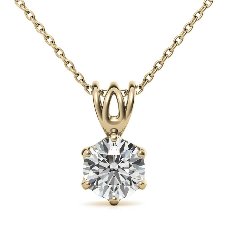 Yellow Gold Plated Everyday Luxury Pendant