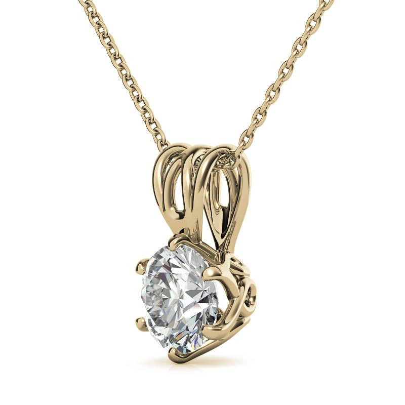 Yellow Gold Plated Everyday Luxury Pendant
