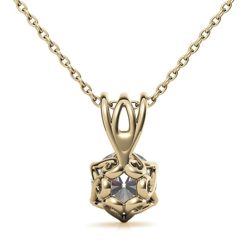 Yellow Gold Plated Everyday Luxury Pendant