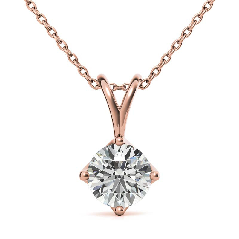 Minimalist Rose Gold Plated Pendant