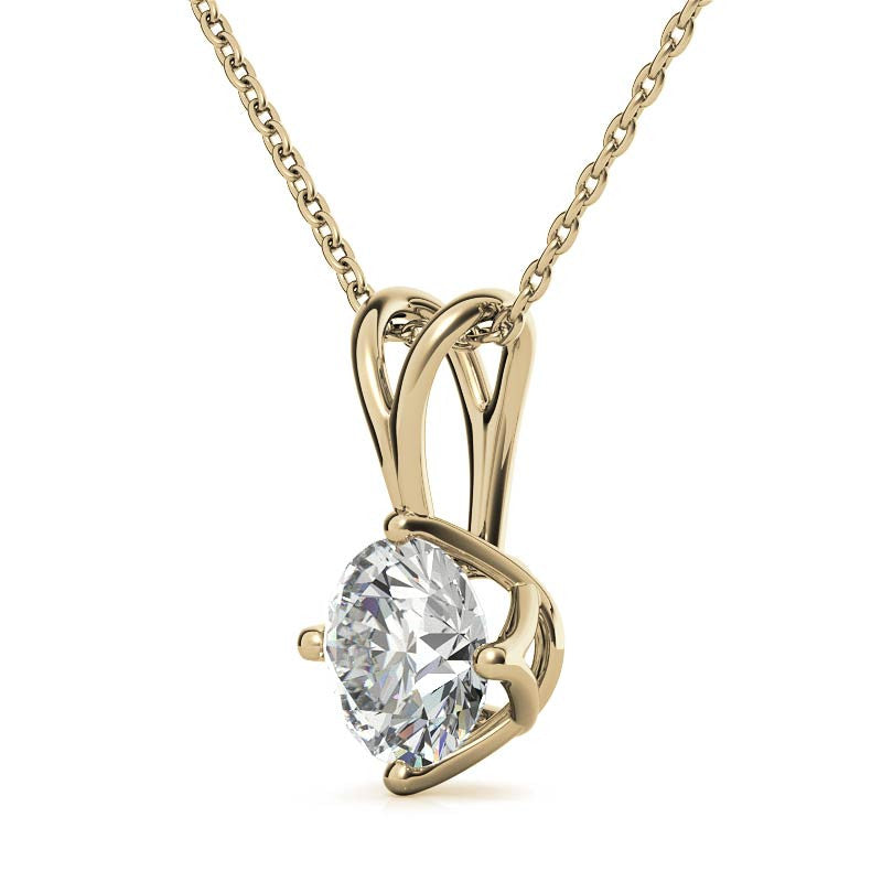 Minimalist Yellow Gold Plated Pendant