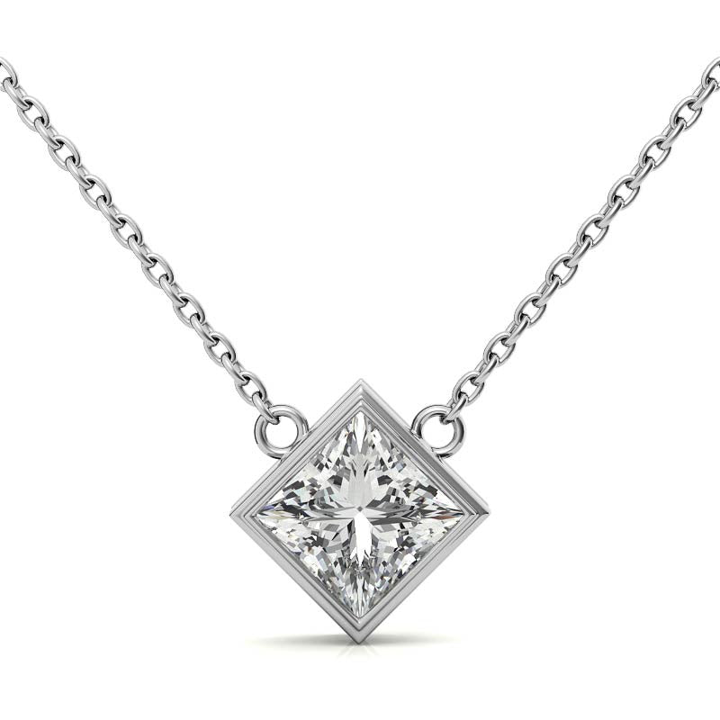 Princess Cut Pendant