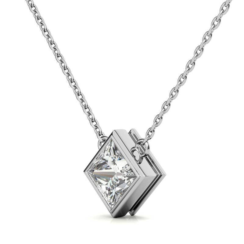 Princess Cut Pendant