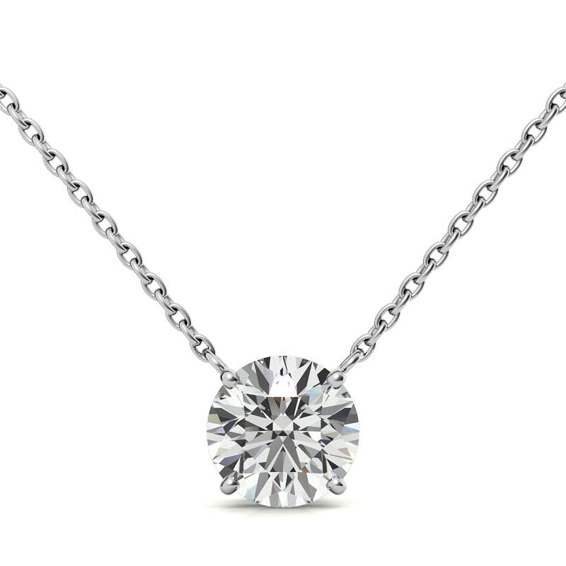 Luxury  Minimalist Solitaire Pendant