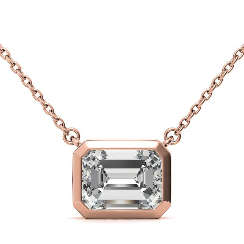 Timeless Emerald Cut Pendant for Women’s
