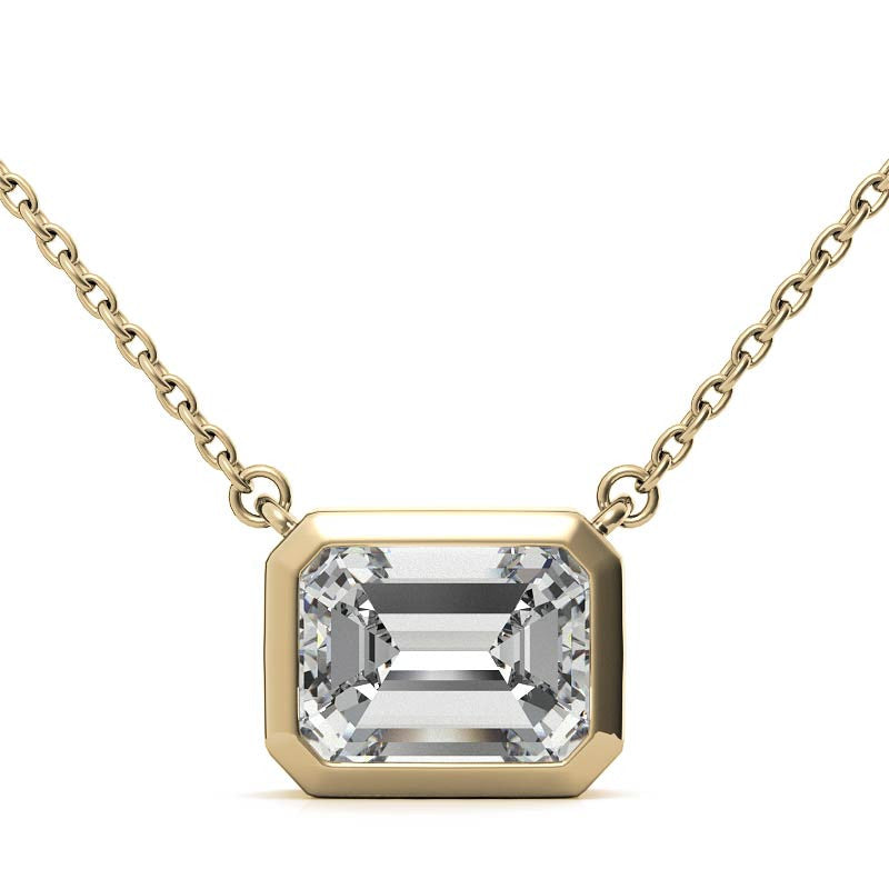 Timeless Emerald Cut Pendant for Women’s