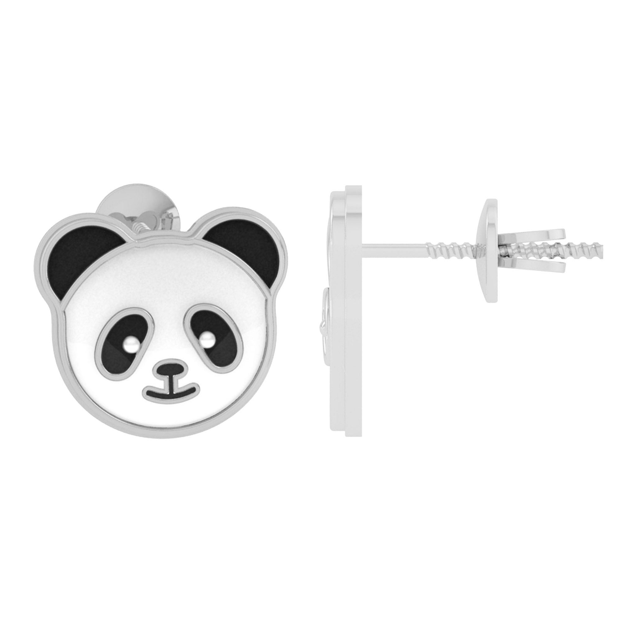 Cute Panda Earrings for Girls