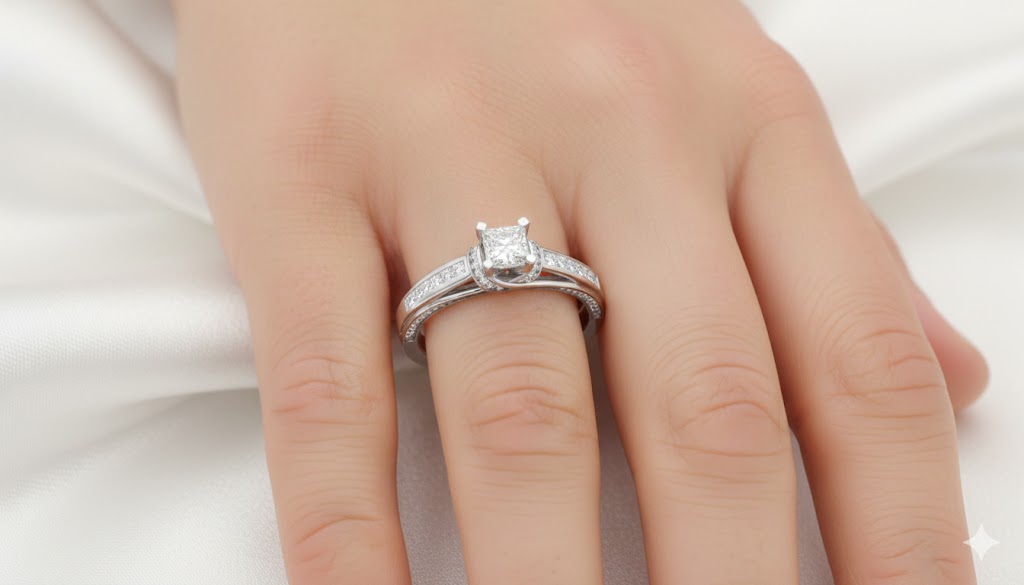 Princess Diamond Proposal Ring