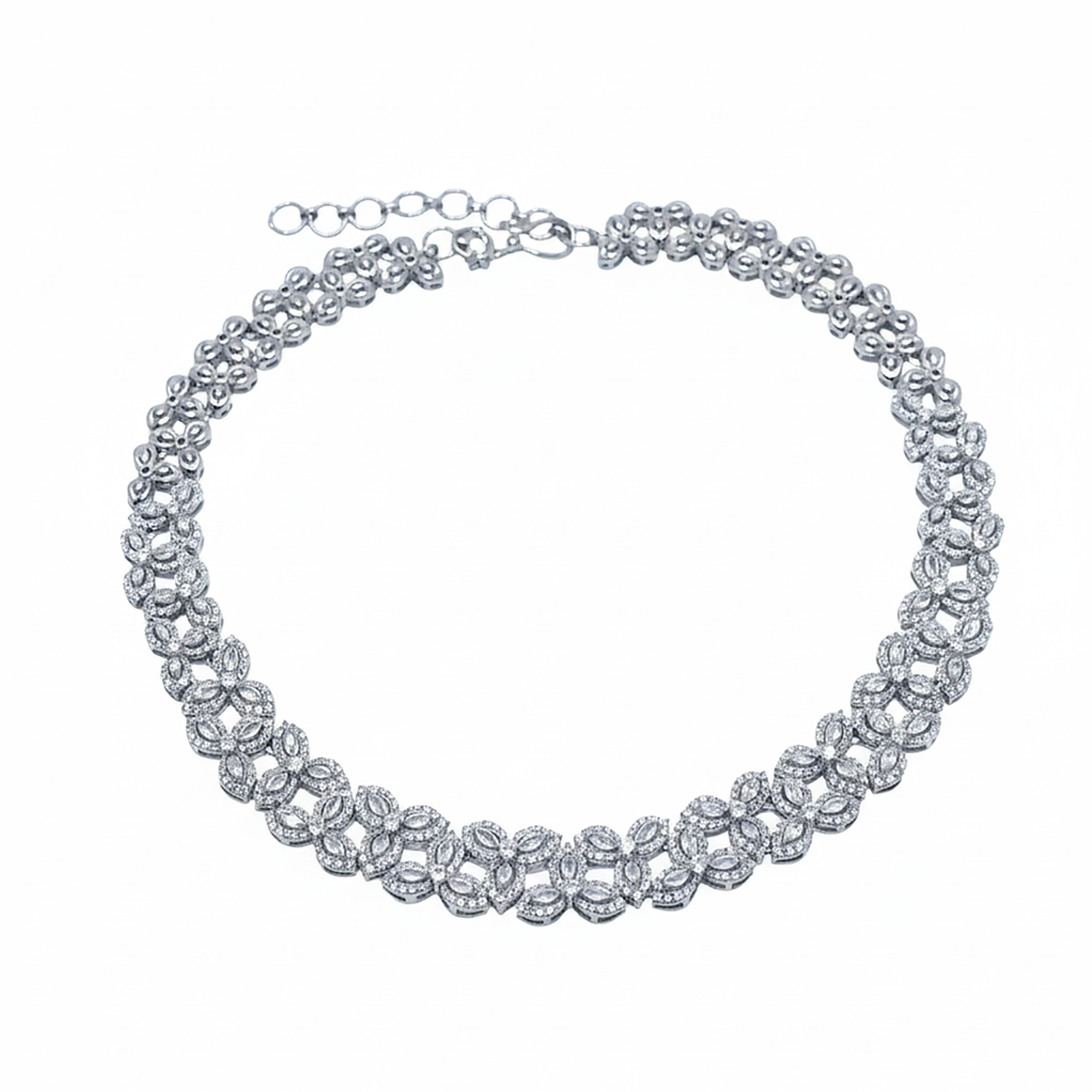 Luxury Statement Diamond Necklace
