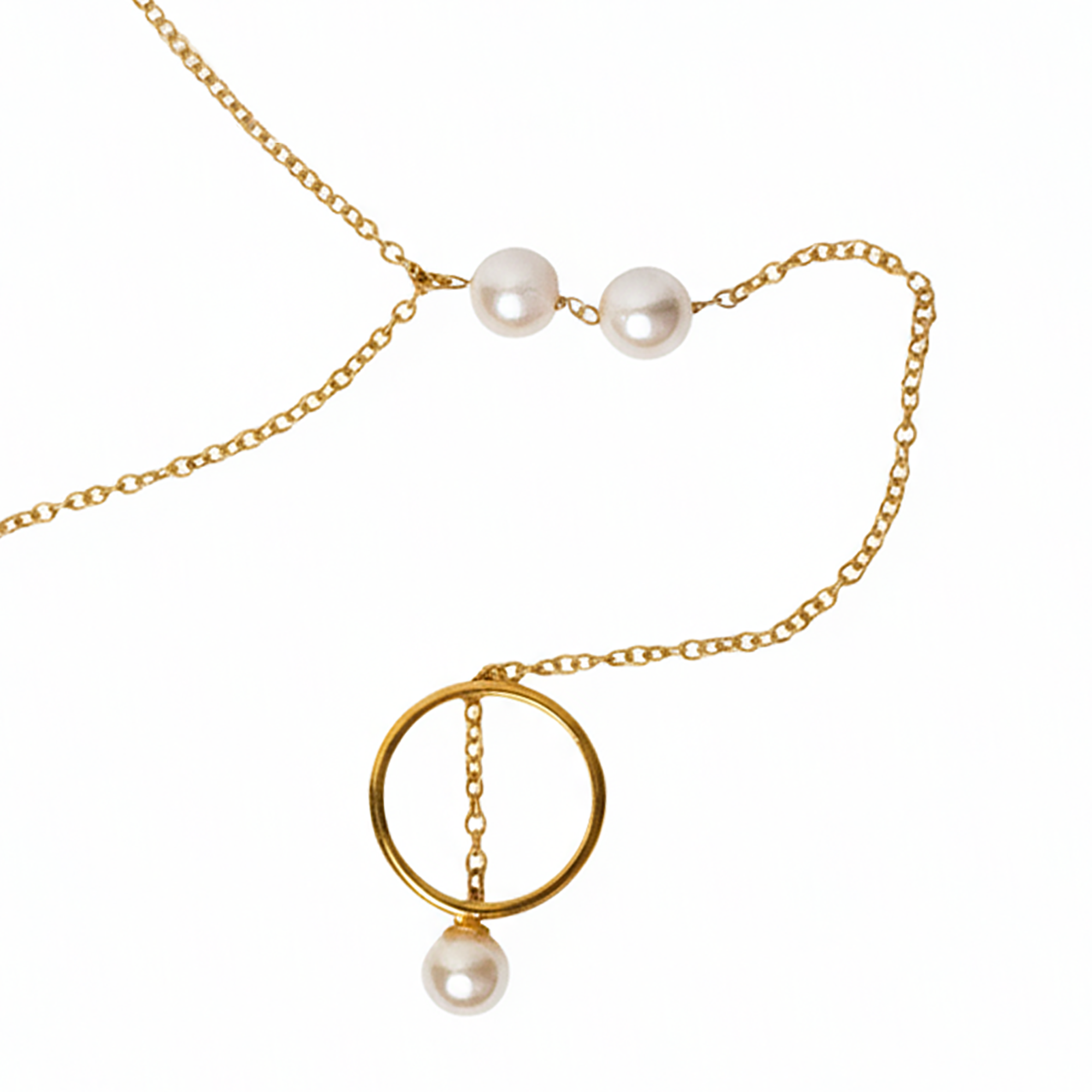 Pearl Finger Bracelet