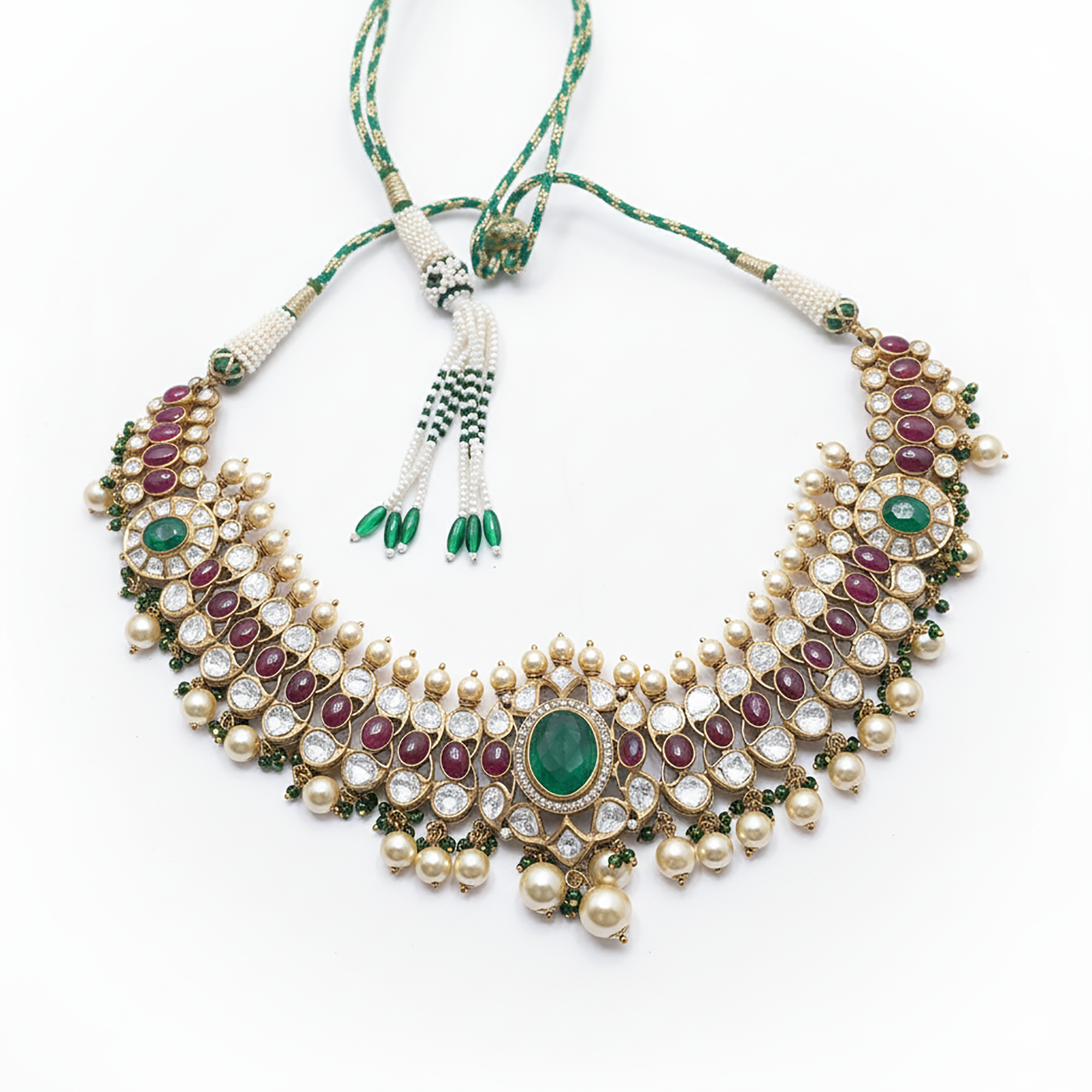 Luxury Gemstone Choker Necklace